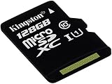 Kingston 128GB Micro SDXC Class 10 Memory Card with Adapter view 3