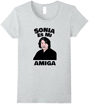 Womens Sonia Sotomayor Supreme Court Funny Latina Law T-Shirt XL Heather Grey