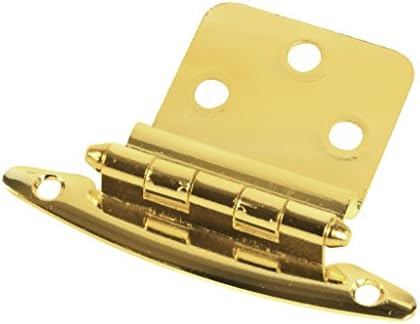 #32154BBXLG - 2-3/4 in. (70mm) x 2-1/8 in. (54mm) Surface Cabinet Hinge - Polished Brass - 10 Pair (20 Hinges)