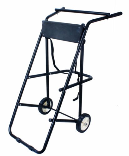 TMS T-OMC-130 Outboard Boat Motor Stand Carrier Cart Dolly, 130-Pound