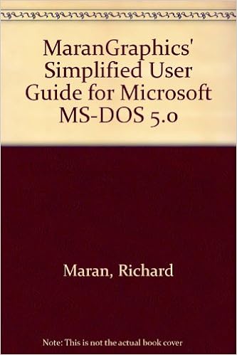 Ms Dos 5 0 Simplified Users Guide Maran Richard Amazon Com Books