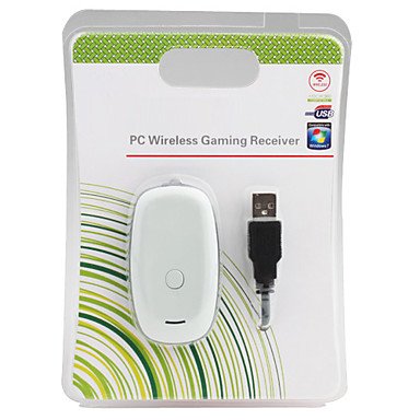 Yt pc wireless gaming receiver for pc/xbox 360 (white)