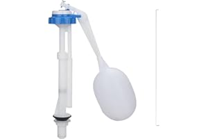cogae Adjustable Old Type Toilet Tank Balls with Inlet Valve G1/2 Float for Control Water Level Toilet Accessories