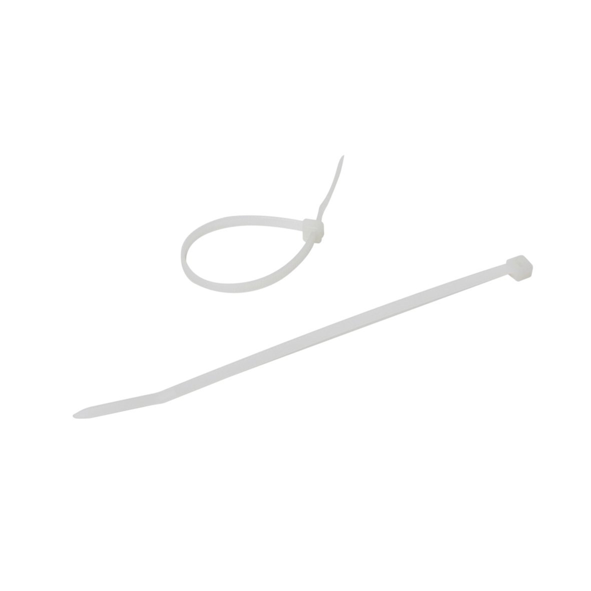 Debflex 709050 Self-Locking Cable Ties 3.6 x 140 mm Transparent