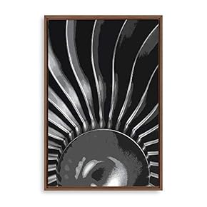 Framed Canvas Wall Art Aviation Machinery Canvas Prints Home Artwork Decoration for Living Room,Bedroom - 24x36 inches