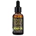 Hemp Oil for Pain Relief :: Stress Relief :: Anti Anxiety Supplements:: Herbal Drops :: Rich in Omega 3 and Omega 6 Fatty Acids :: Natural Anti Inflammatory :: 1 Fl Oz. (30ml)