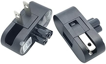foldable AC power plug adapter for Dell XPS13 XPS 13 2015 laptop power adapter Venue 11 Pro 5130 7130 7139 7140 3 to 2 Pin Plug