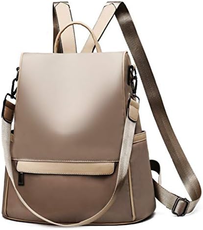 Backpack Purse for Women Anti-theft Waterproof Nylon Convertible Rucksack Lightweight Fashion Travel Shoulder Bag