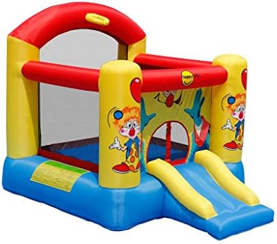 Happy Hop 9304Y Clown Slide and Hoop 