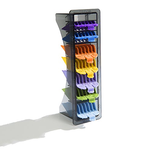 image for Wahl Professional 8 Color Coded Cutting Guides with Organizer #3170-40