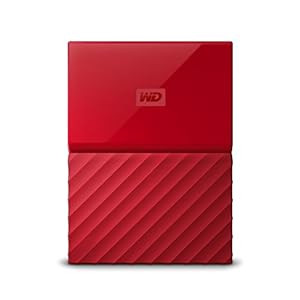 WD My Passport Ultra mobiele externe harde schijf (6,4 cm / 2,5 inch), USB | harde schijf 2 TB rood