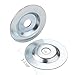 Bench Grinder Arbor Washer/Flange 1set OD2-1/10'' x ID 1/2'' & 1set OD3-1/10'' x ID 5/8'' for Grinding/Wire Wheel,2 Sets
