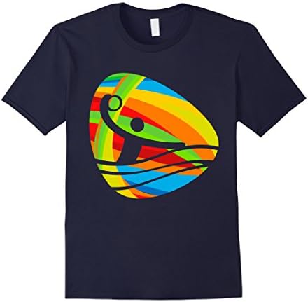 Men's Water Polo Team T-Shirt Medium Navy