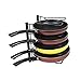 Pan Rack Organizer Shelf, Pot Rack Holder, Cookware Storage Rack for Kitchen Cabinet