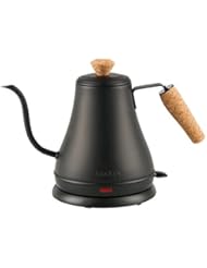 Bodum 11883-259US Melior Gooseneck Electric Water Kettle, 27 Ounces, Matte Black