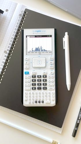 Texas Instruments TI-Nspire CX II Color Graphing Calculator with Student Software (PC/Mac) White 3.54 x 7.48