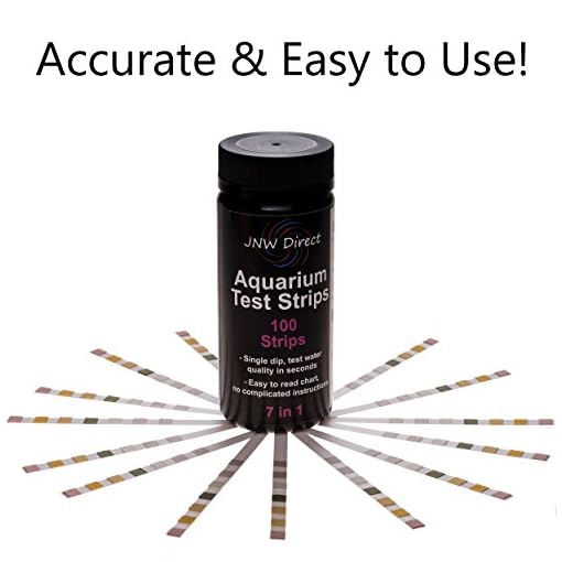 JNW Direct 7 in 1 Aquarium Test Strips, Best Kit for Accurate Water