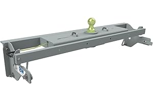 B&W Trailer Hitches Turnoverball Gooseneck Hitch - GNRK1019 - Compatible with 2019-2025 Chevrolet/GMC 1500 Trucks
