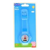 Peppa Pig Digital Watch with Printed Band on Blister Card - Blue