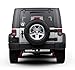 Vinyl Decal Car Sticker for Jeep Enthusiasts Not All Who Wander are Lost, 5.8 Inches Diameter with White Graphics for Rear Glass Window (White)