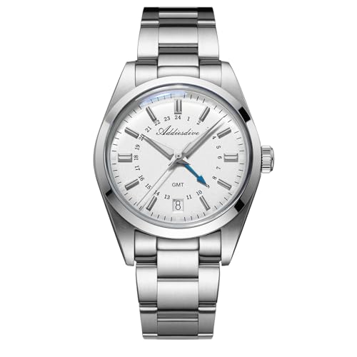 ADDIESDIVE Diver Men's 36mm Small Dial Waterproof 100m Round 515-24 Hours Stainless Steel Watch