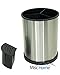 Stainless Steel Kitchen Utensil Holder – Rotating Cooking Utensil Holder Made From Fingerprint Resistant Brushed Stainless Steel
