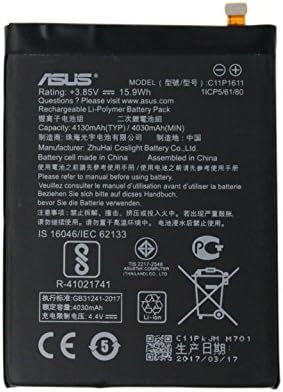 Genuine OEM ASUS Internal Battery C11P1611 4130mAh 3.85V For ASUS Zenfone 3 Max (ZC520TL)