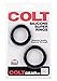California Exotic Novelties Colt Silicone Super Rings, Black