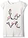 Crazy 8 Girls' White Love Graphic Tee