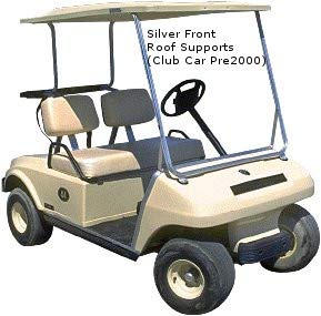 Doorworks Hinged Door Golf Cart Enclosures - Club Car Pre-2000 Marine Vinyl Cart Cover, Swinging Hard Doors, 4 Sided, Zippered Drivable Golf Cart Cover Fits Golf Bags, Utility Box, Rear Facing Seat - Thumbnail 4