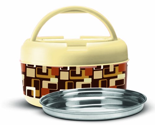 Milton Insulated Lunch Box with Stainless Steel Interior Keeps Food Hot or Cold for Hours, Mini 500ml