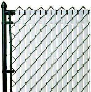 Patrcian PVT- Top Locking Privacy Vertical Inserts 6' high-Brown Made in The USA!