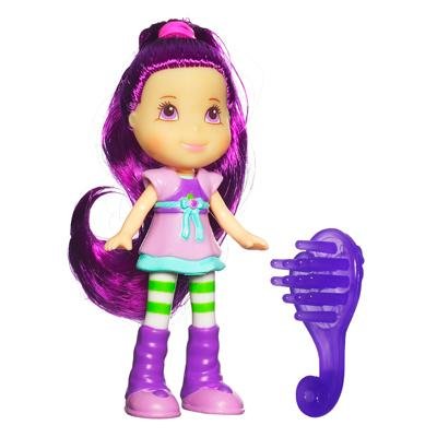 Strawberry Shortcake Hasbro Mini Doll in Purse Plum Pudding Version 3