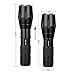 Hatori XML T6 LED Flashlight 5 Mode Zoomable Torch with Battery and Charger (Flashlight Kits)