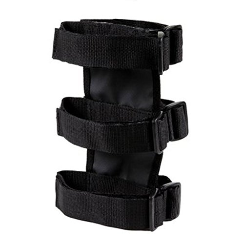 KAMSOL Velcro Stick SUV Jeep Roll Bar Car Fire Extinguisher Holder Bandage with Adjustable