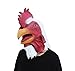 BuBinga Novelty Chicken Animal Head Costume Masks Halloween Party Cosplay Decorations