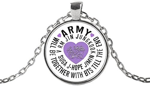 Stylelic Army will be together with BTS Till The End-18” Adjustable Chain Necklace (White -V3)