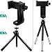 Cell Phone Stand Tripod for iPhone 7 Plus, 7, 6, 6 Plus, 5, HTC Samsung LG, AFUNTA Universal Smartphone Holder Mount, 1/4