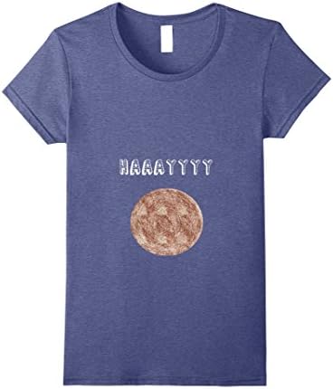 Womens Haaayyyy Hay Funny T-Shirt XL Heather Blue