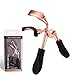 Deuxblanc Eyelash Curler Non-slip Eyelash 180 degree curled Lashes With Refill Pad (rose gold)