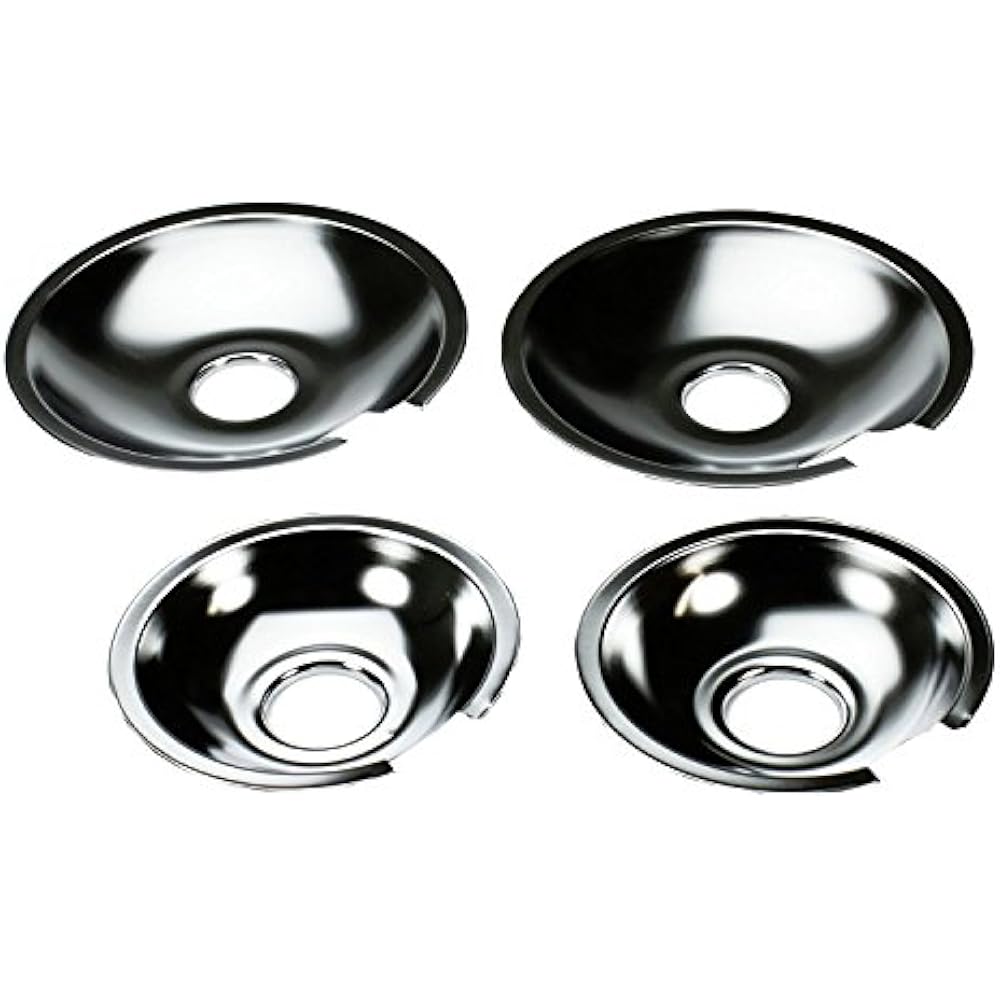 Set Of 4 Range Cooktop Drip Pan Replacement For Jenn Air 2715877 715878 eBay