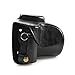 kinokoo PU Leather Cover Bag for fuji X-T100 Camera and 15-45mm Lens, Prective Case with Shoulder Strap-black
