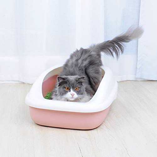 PinShang Large Semi Closed Cat Bedpan Toilet for Pet Cleaning Supplies Yellow - Thumbnail 7