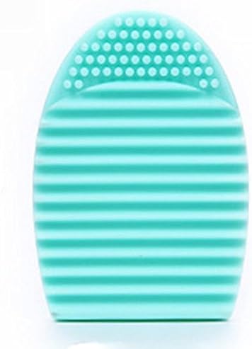 Komocare Cleaning Makeup Washing Brush Silica Glove Scrubber Board Cosmetic Clean Tools (Green) (Green)