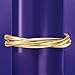 Ross-Simons Italian Flex Rolling Bangle With 14kt Yellow Gold