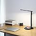 AUKEY LED Desk Lamp with Wireless Charger and 4 Brightness Levels, Compatible with iPhone X / 8 Plus, Samsung Galaxy Note8 / S8+, and Other Qi-Enabled Phones