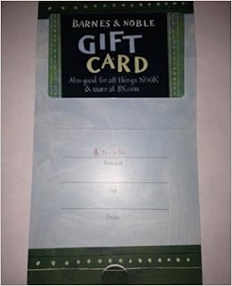 Barns Noble Gift Card Barns Noble Gift Card 6277151817373