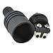kenable 2 pin DIN Plug Speaker and HiFi Connector Screw Terminals Strain [1 Pack]