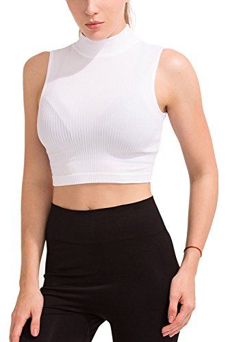 turtleneck vest top