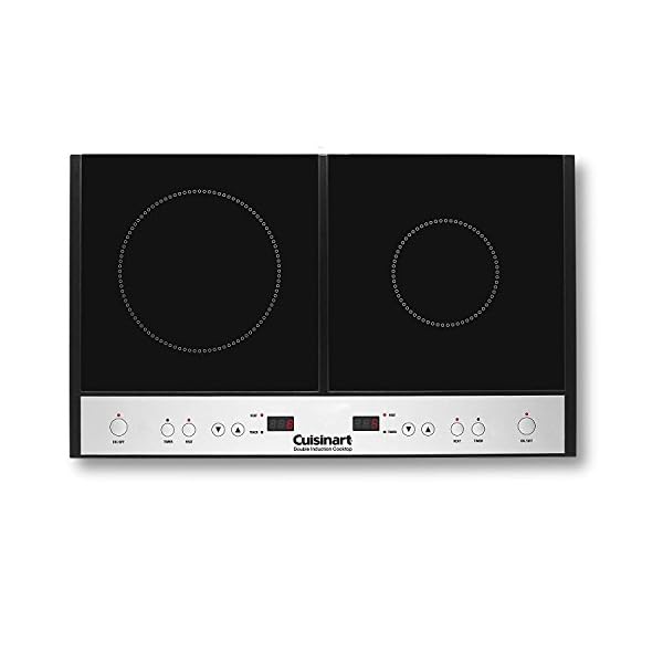 Cuisinart ICT60 Black Double Induction Cooktop GoTinySpace